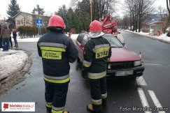 Zderzenie osobówek na Górskiej - foto