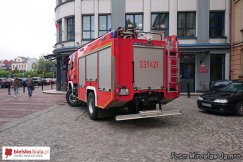 Interwencja strażaków w ratuszu - foto