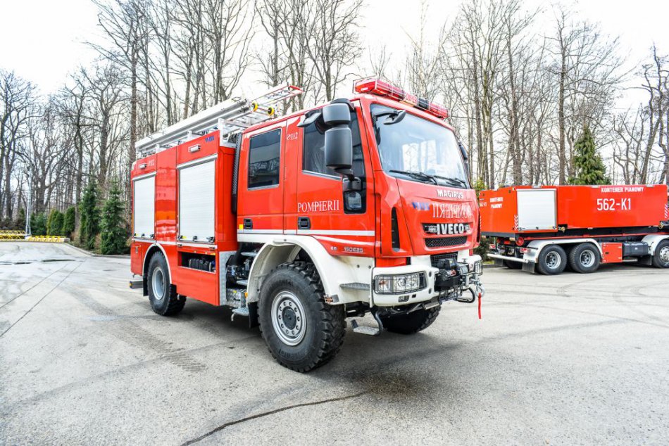 Z Bielska-Białej dla rumuńskich strażaków
