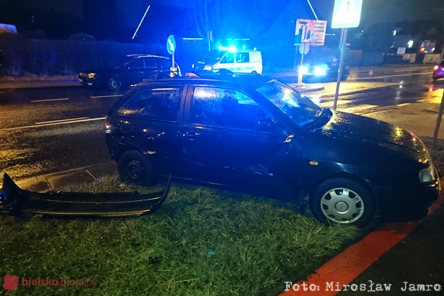 Zderzenie w przedświątecznym pośpiechu - foto