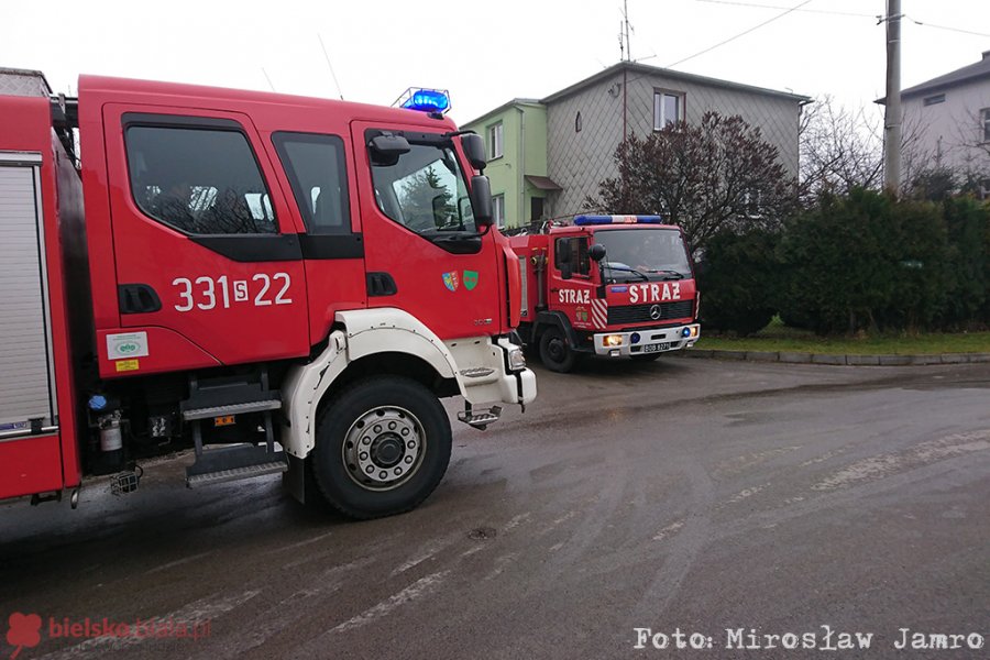 Duża zadyma przy Solskiego - foto