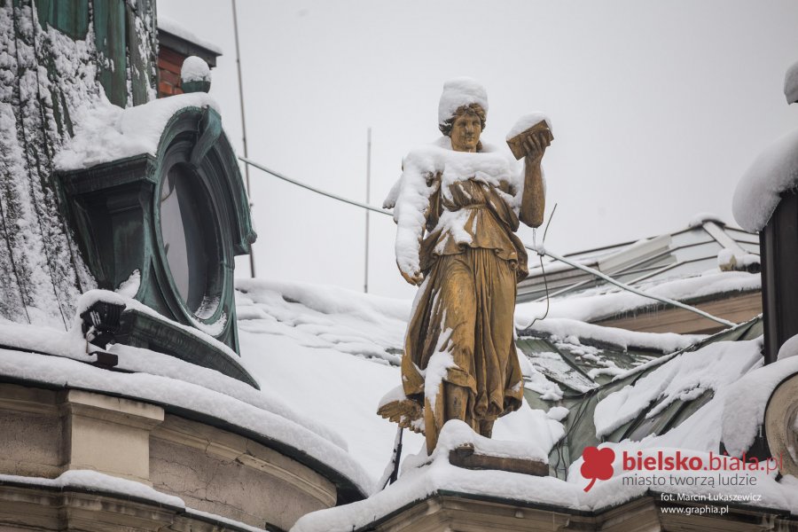 Zasypane miasto. Tak powinna wyglądać zima