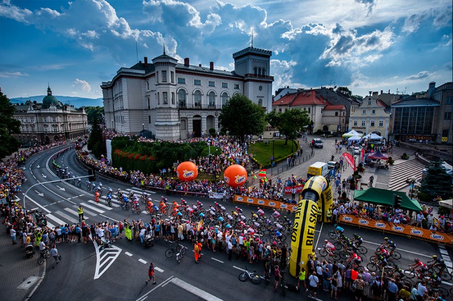 Tour de Pologne znów w Bielsku-Białej. Tym razem meta!