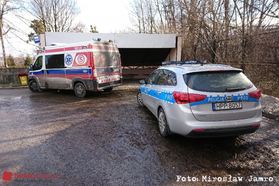 Zmarł na przystanku w oczekiwaniu na autobus - foto