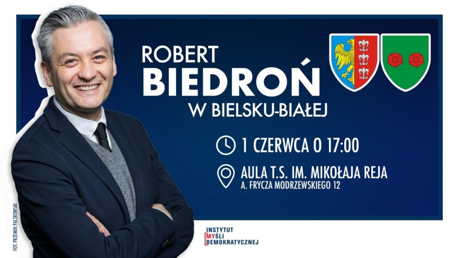 Robert Biedroń w Bielsku-Białej. To, co ważne dla miast