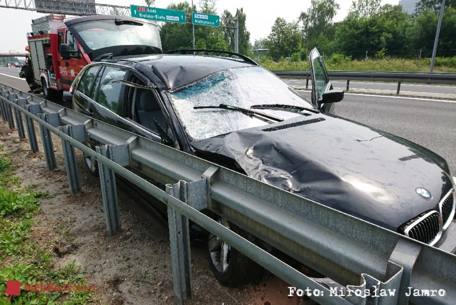 Tragiczny wypadek na drodze S-52. Jedna osoba nie żyje - foto