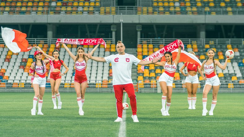 Klip disco polo na Stadionie Miejskim. Czadoman na mundial!