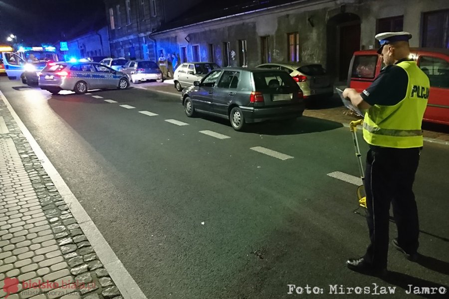 Wtargnął przed nadjeżdżający pojazd. Wydmuchał trzy promile - foto