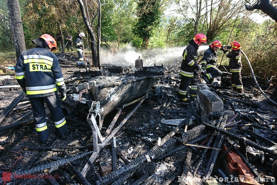 Dramat przy Hetmańskiej. Spłonął dorobek jego życia - foto