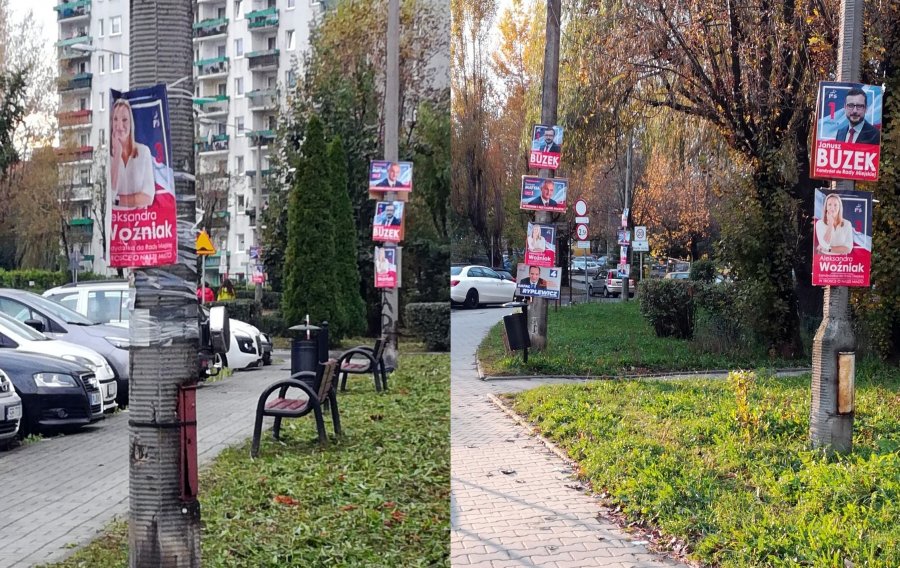 Wojna na plakaty. Nie ma zgody na zaśmiecanie miasta