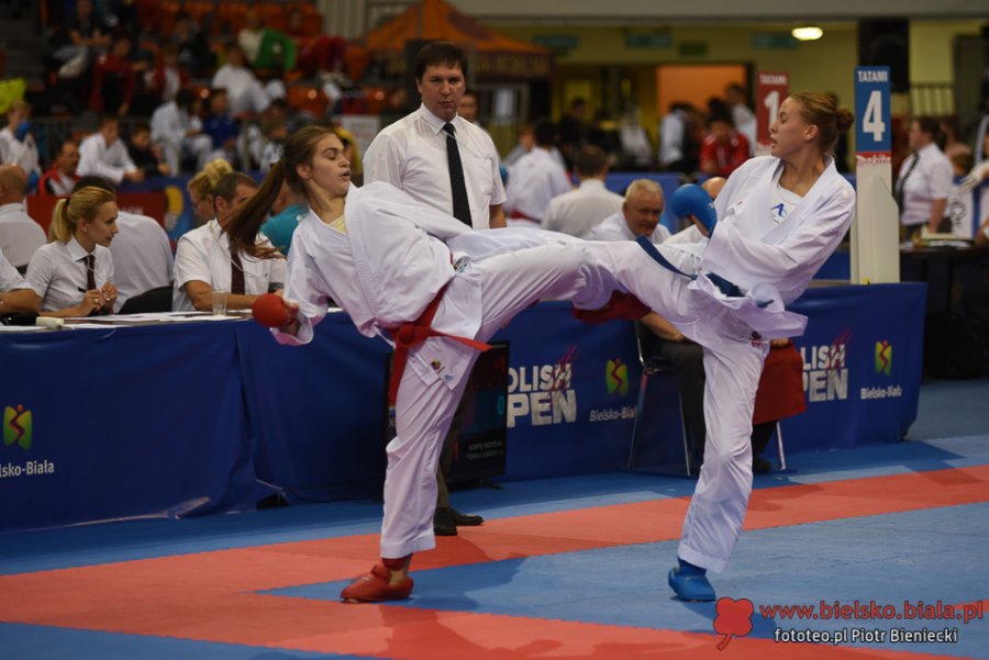 Bielsko-Biała rządzi w karate. Świat walczy dziś pod Dębowcem