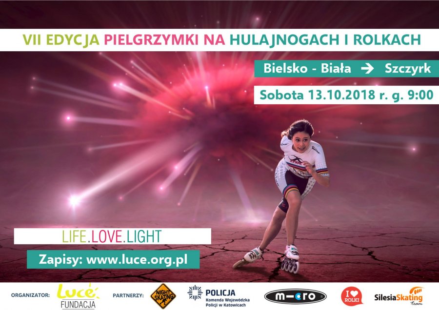Nietypowa pielgrzymka z Bielska-Białej. 16 km na rolkach i hulajnogach!