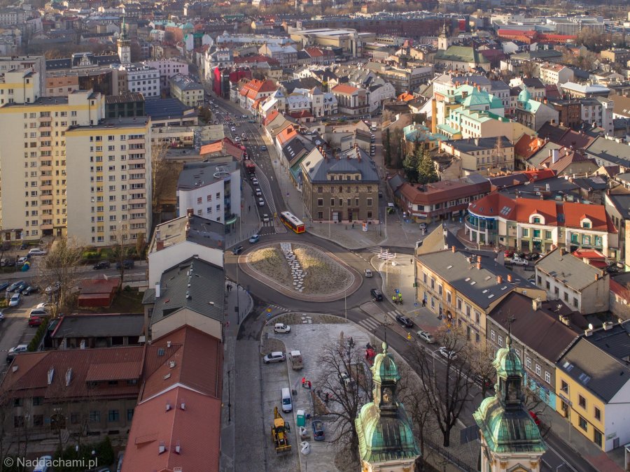 Znikający potok na nowym rondzie. Co architekt miał na myśli? - foto