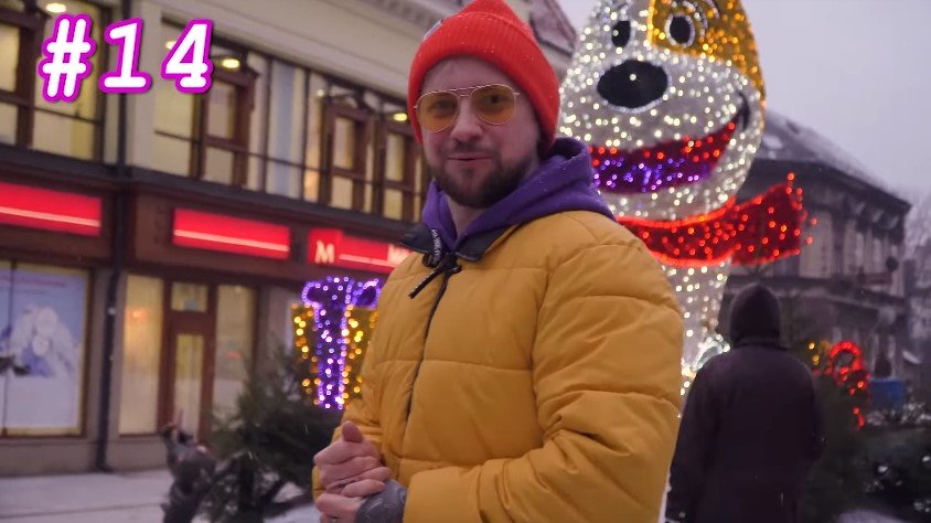 "Człowiek Warga" w Bielsku-Białej. Youtuber zekranizował bolączki miasta