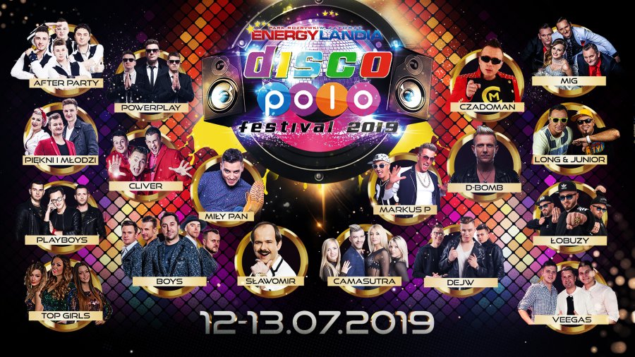 Sławomir i inne gwiazdy. Festiwal disco polo w Energylandii!