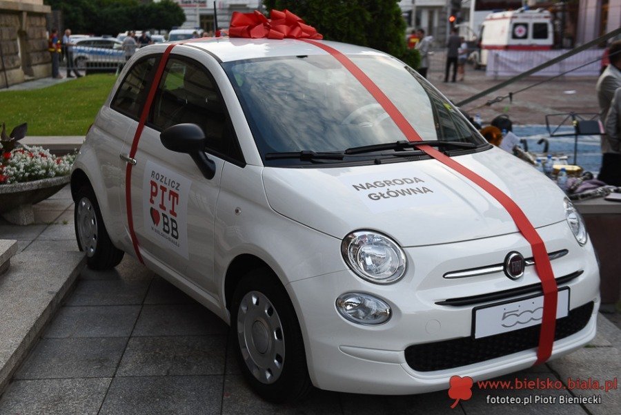 Wielka loteria miejska w Bielsku-Białej. Fiat 500 do wygrania!