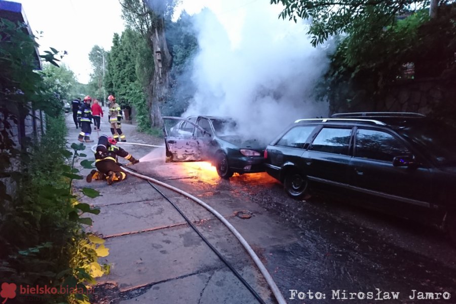 Pochodnia na czterech kołach. Słup dymu w Lipniku - film