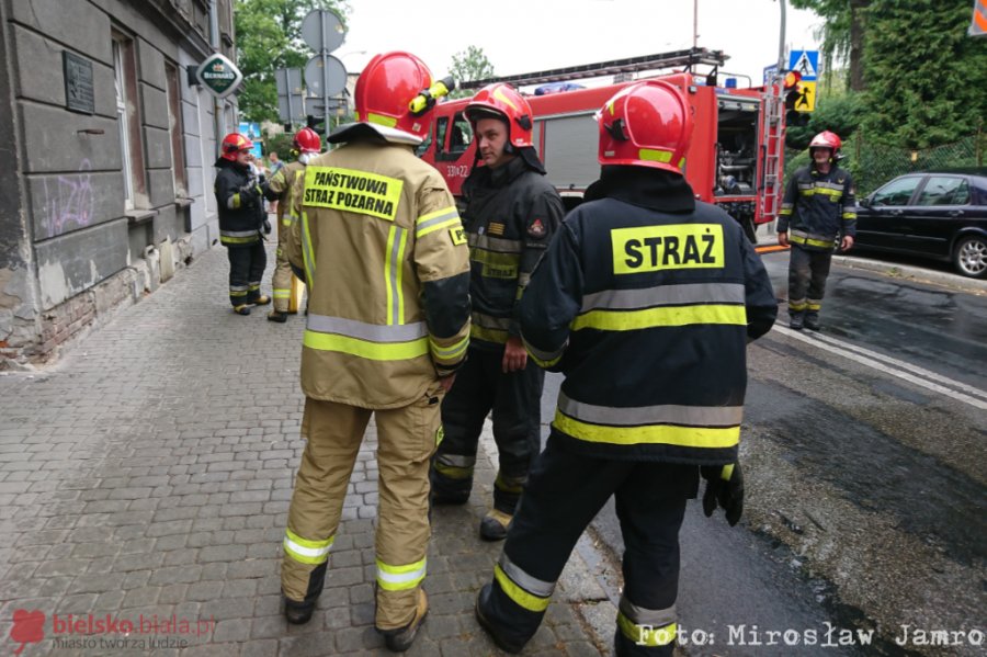 Miał być kotlet i frytki. Obudzili go strażacy - foto