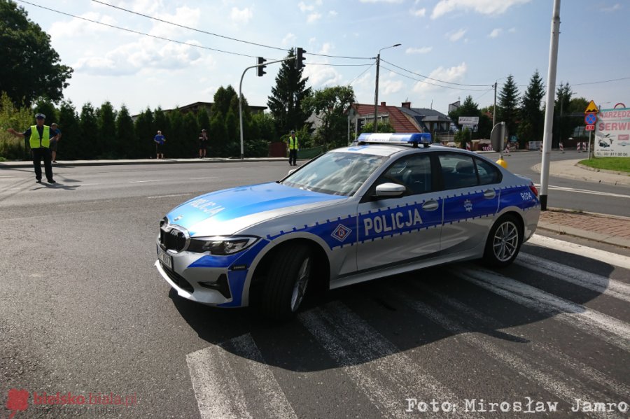 W oczekiwaniu na peleton TdP. Służby zabezpieczają wyścig - foto