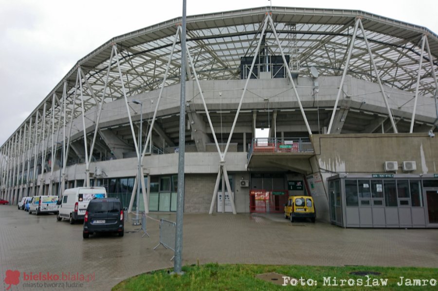 Alarm na Stadionie Miejskim? W budynku wykryto zagrożenie? - foto