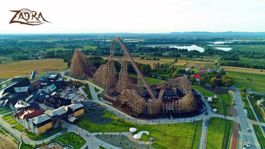 W Zatorze powstał najwyższy na świecie drewniany roller coaster! - foto