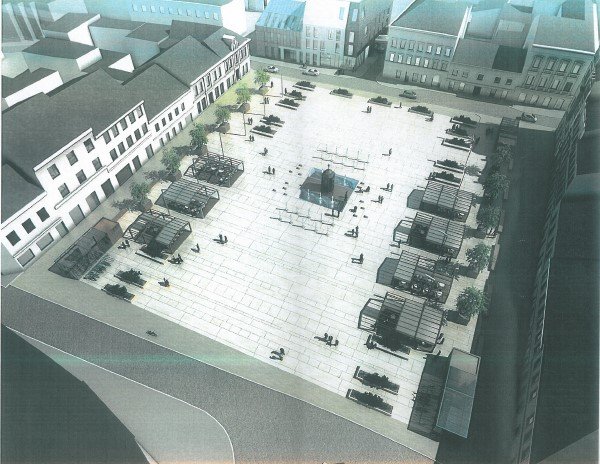 Będzie przebudowa placu Wojska Polskiego. Wizualizację znamy od 2009 roku