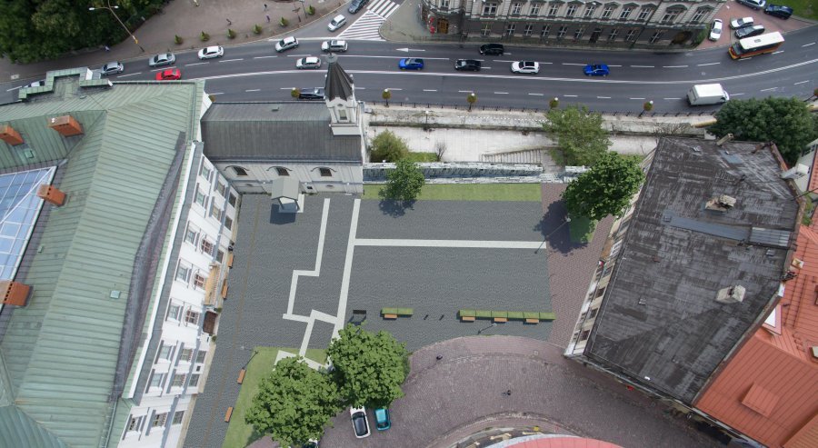 Unieważnienie przetargu na zamku Sułkowskich. Co z przebudową dziedzińca?