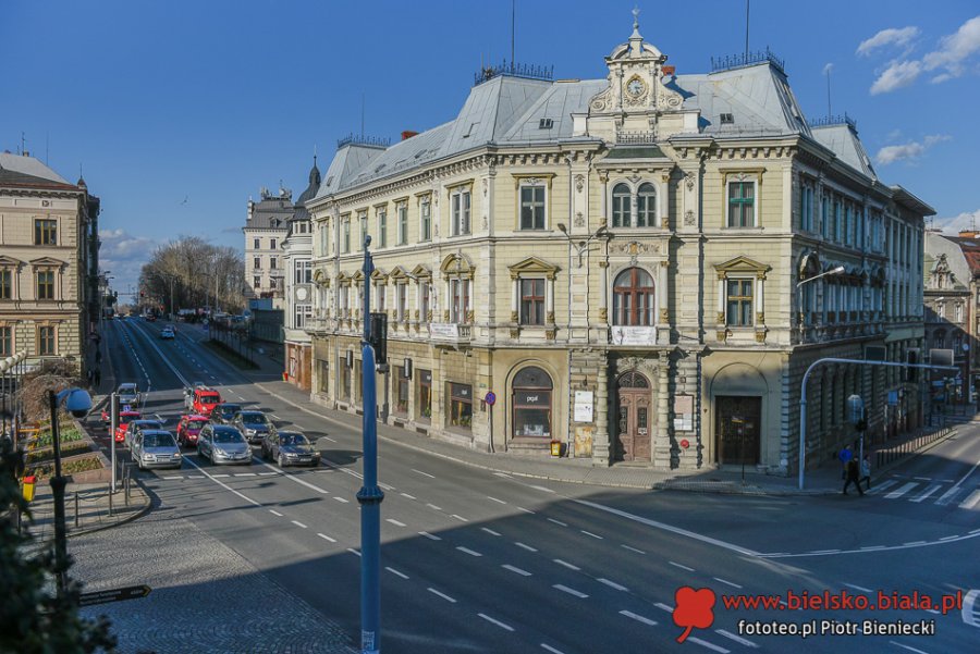 Bielsko-Biała w czasach epidemii. Opustoszałe ulice i place ZDJĘCIA