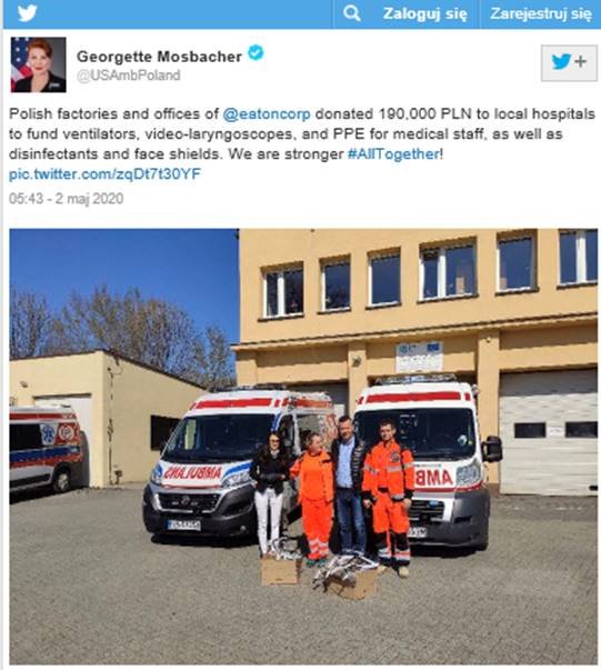 Ambasador USA na Twitterze o Bielsku-Białej. "Razem jesteśmy silniejsi!" - foto