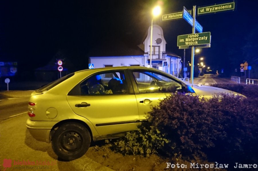 Nie zatrzymał się do kontroli. Spektakularny finał pościgu - foto