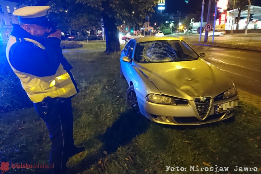 Potrącenie nastolatki na Partyzantów. Policja sprawdzi monitoring - foto