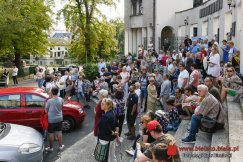 Tłumy słuchały o klejnotach bielskiej architektury. Do niektórych udało nam się wejść