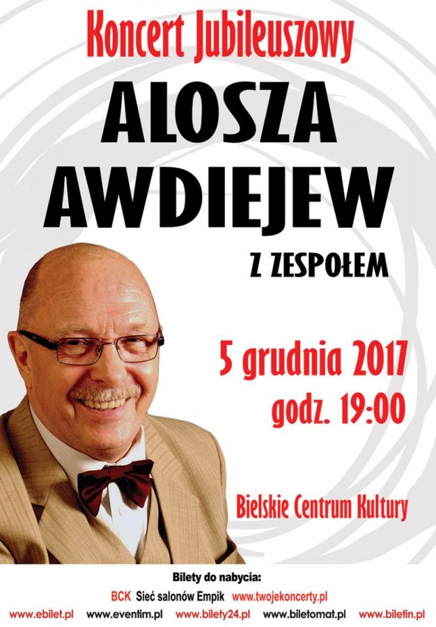 Alosza Awdiejew w Bielsku-Białej - konkurs