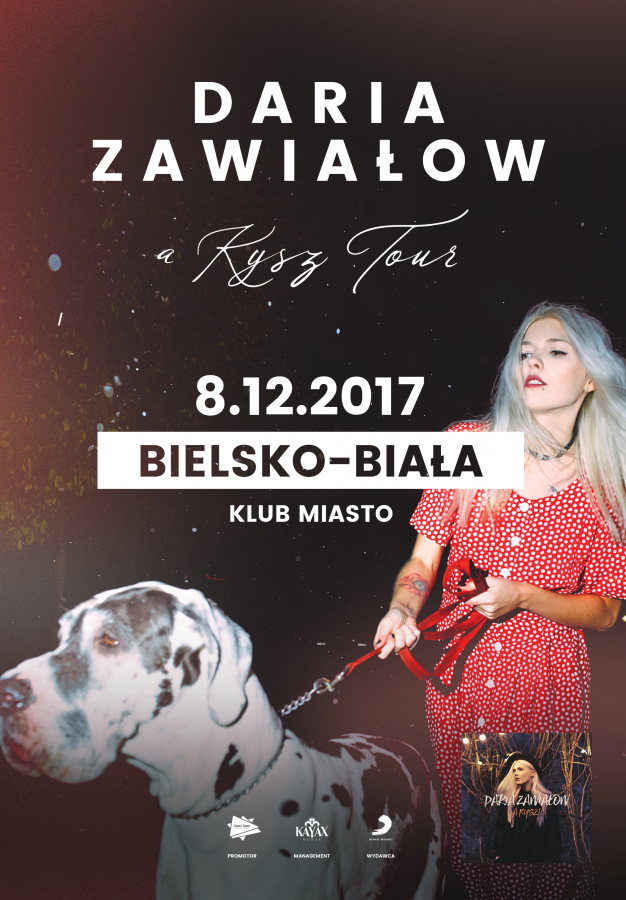 Daria Zawiałow w Mieście - konkurs