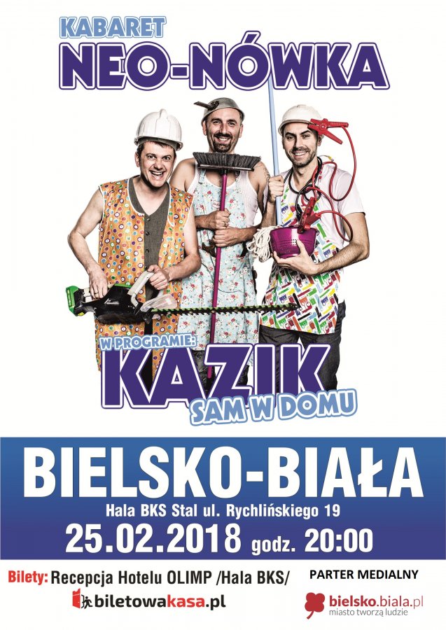 Kabaret Neo-Nówka - Kazik sam w domu - Konkurs!