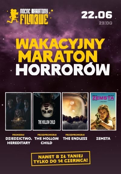 Wakacyjny Maraton Horrorów – KONKURS!