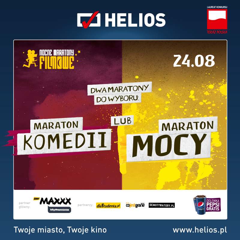 Maraton Komedii i Maraton Mocy: KONKURS!