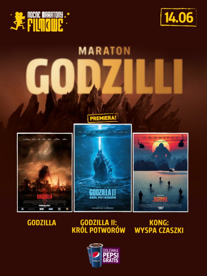 Maraton Godzilli - konkurs!