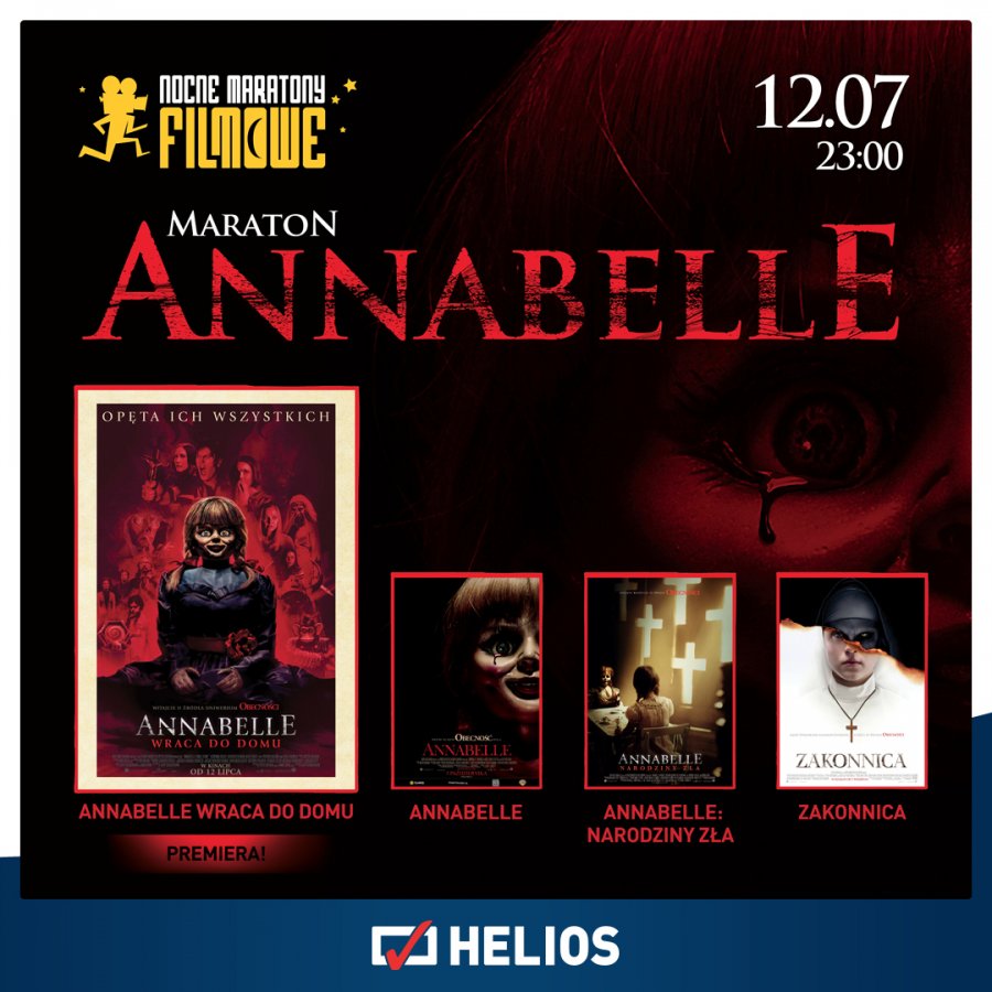 Noc horrorów z demoniczną lalką Annabelle - konkurs!