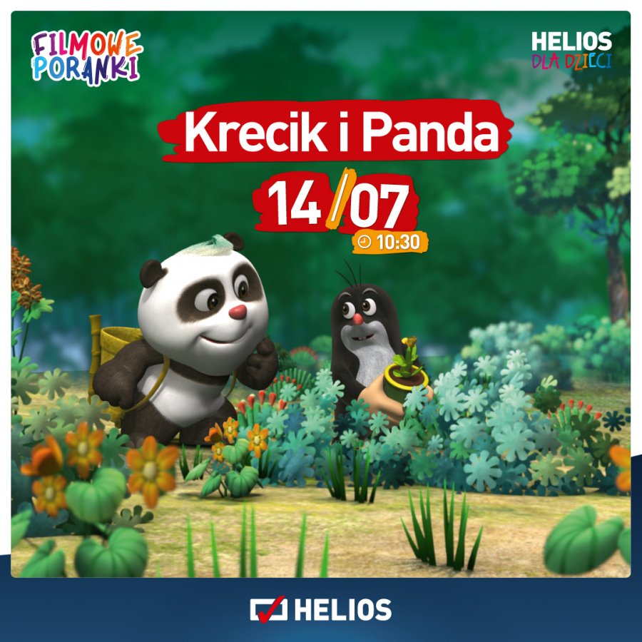 Filmowe Poranki: Krecik i Panda cz.3 - konkurs!