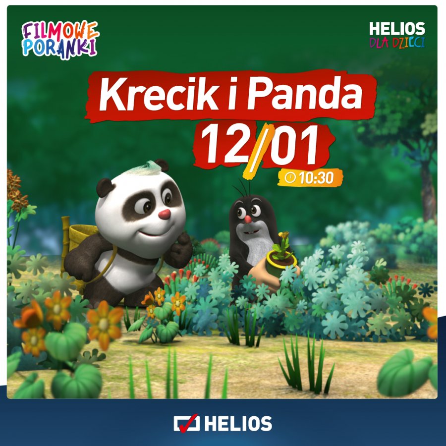 Filmowe Poranki: Krecik i Panda cz.6 - konkurs!