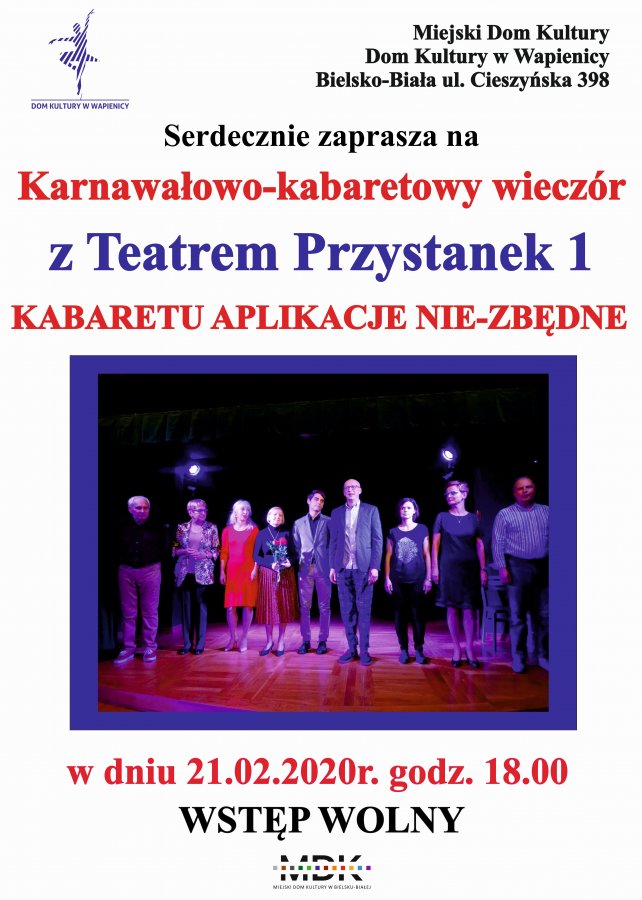 Wieczór z Teatrem Przystanek 1
