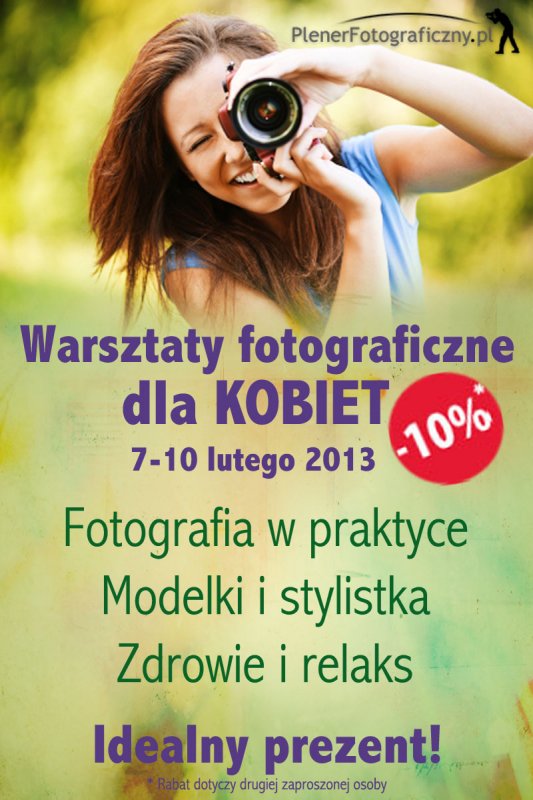 Warsztaty fotograficzne tylko dla kobiet