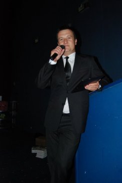 Marcin Świder, kierownik kina "Helios".