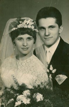 Zdjęcie ślubne Antoniego i Janiny Beczałów