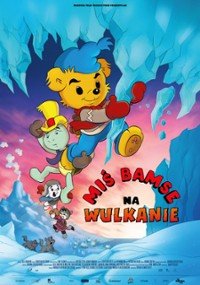 Miś Bamse na wulkanie