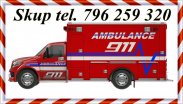 Skup karetek pogotowia i ambulansów