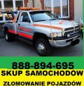 SKUP ZŁOMOWANIE SAMOCHODÓW 888-894-695