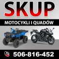 SKUP MOTOCYKLI MOTOROWERÓW SKUTERÓW QUADÓW ATV!