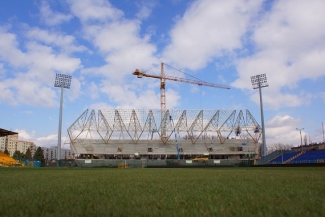 Stadion rośnie w oczach